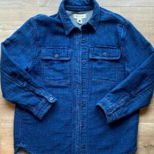 Madewell Double-Weave Denim Shacket